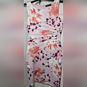 Ivanka Trump Pink Floral Dress - Size 10 -